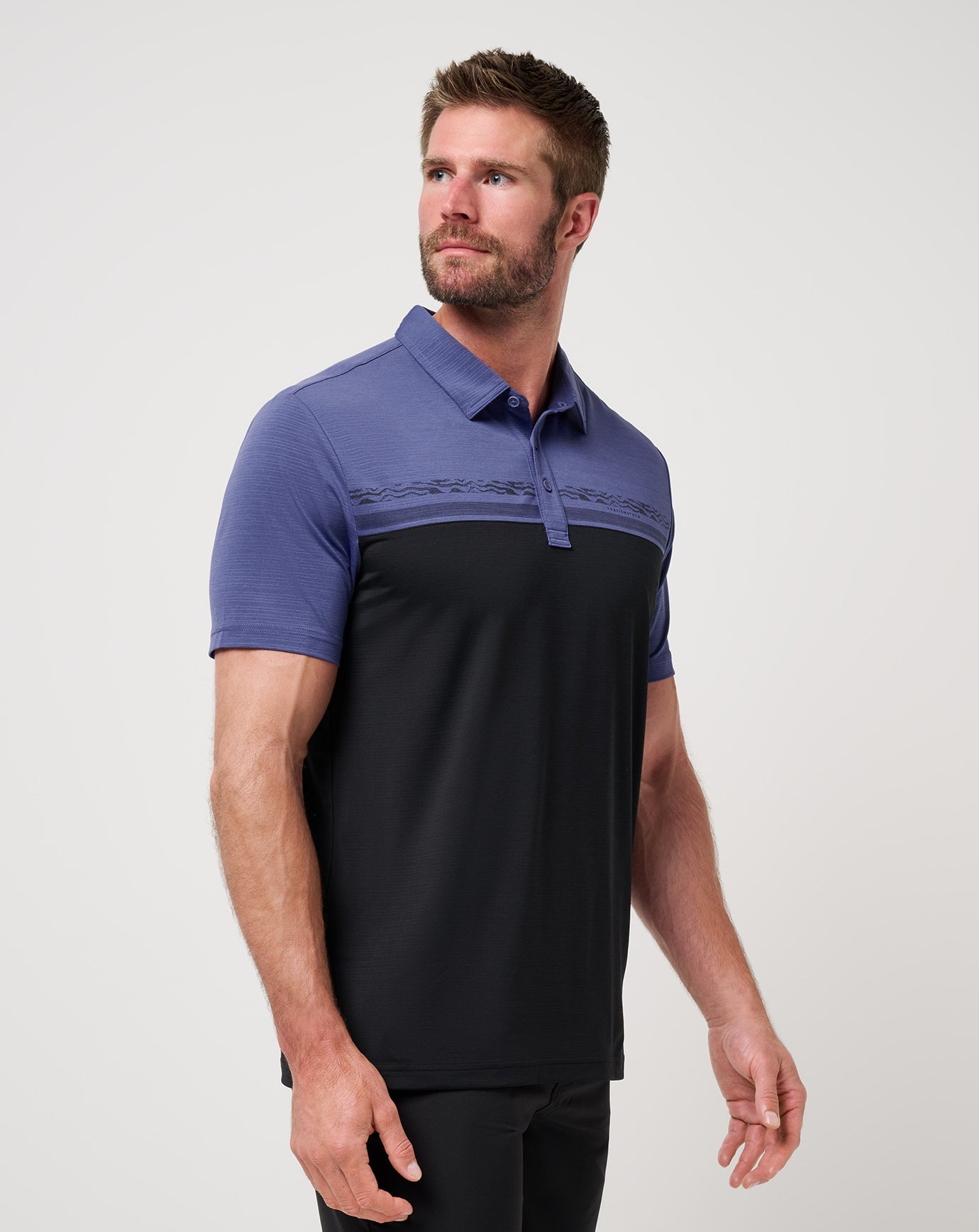Perspective Shift Polo Men|Golf/Marlin