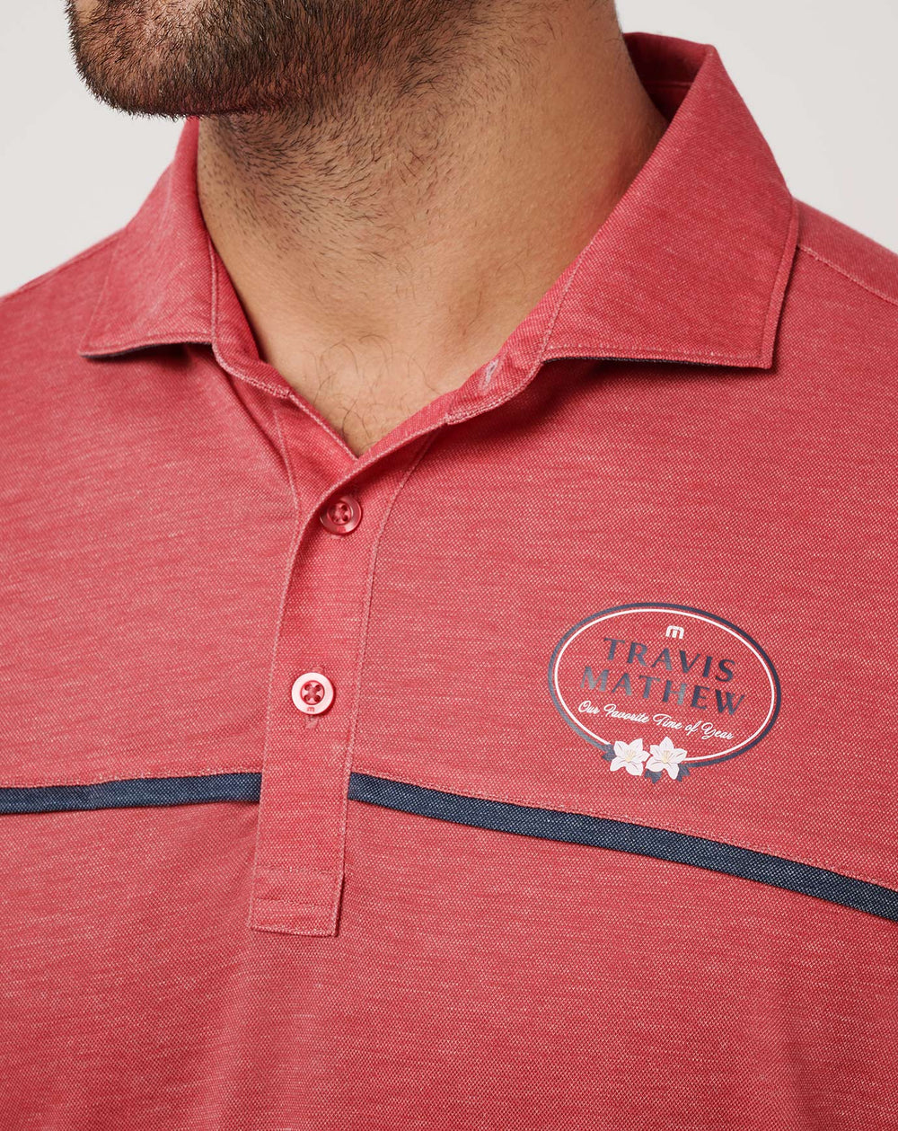 Featherweight Our Favorite Time Of Year Polo Men|Golf/Heather Azalea