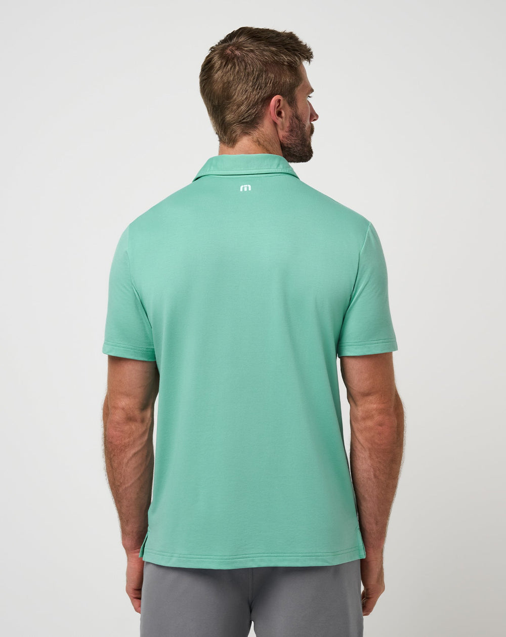 Featherweight Chest Stripe Polo Men|Golf/Wasabi