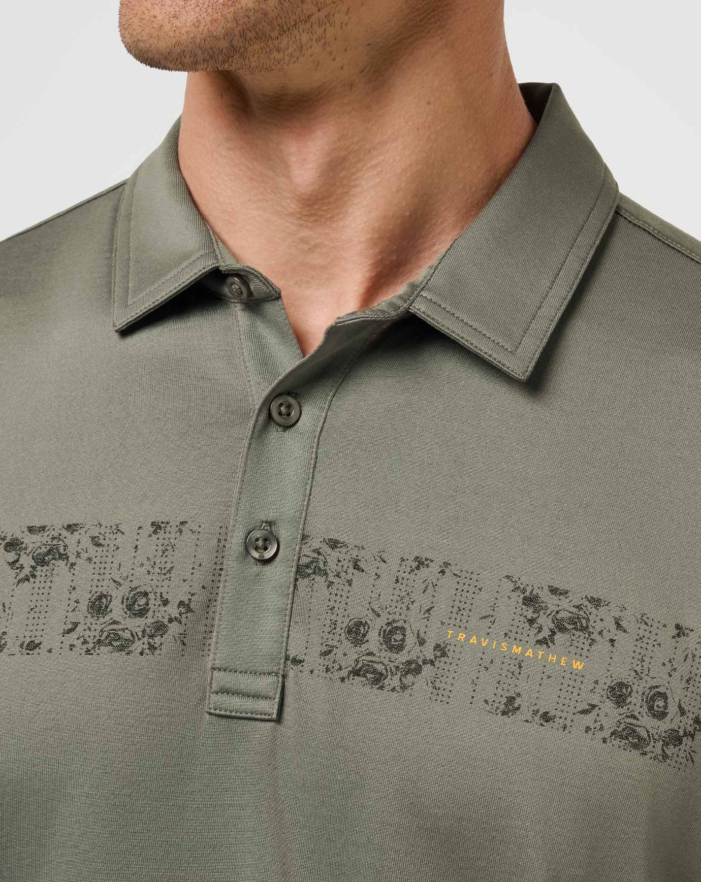 Overnight Stay Polo Men/Dark Olive