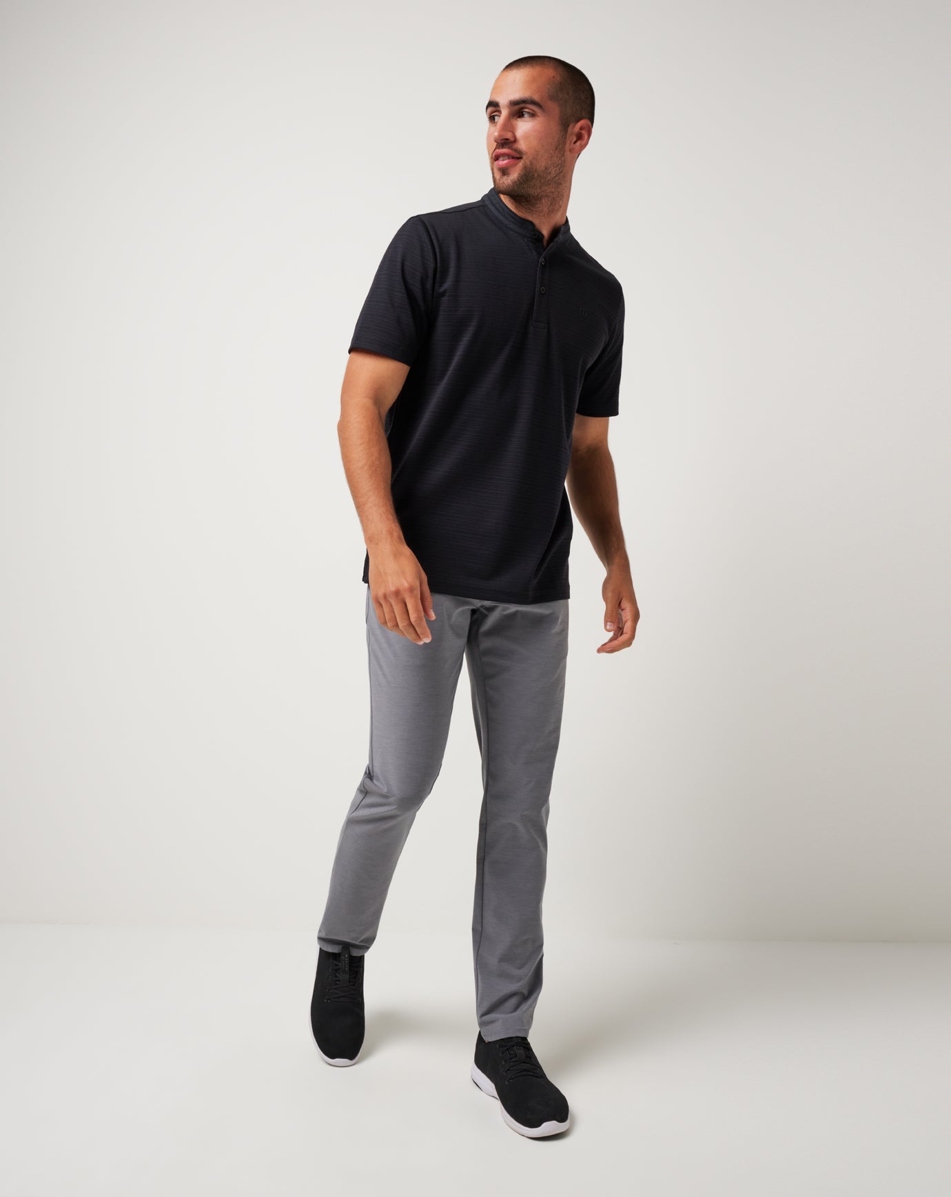 Sunny Days Ahead Polo Men|Golf/Black