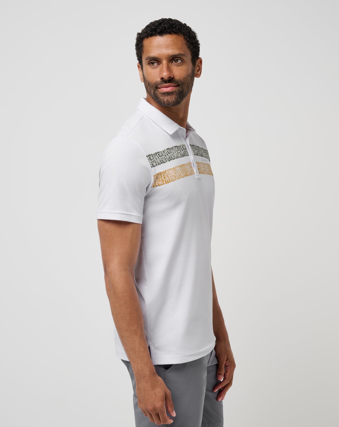 Perfect Memory Polo Men/White