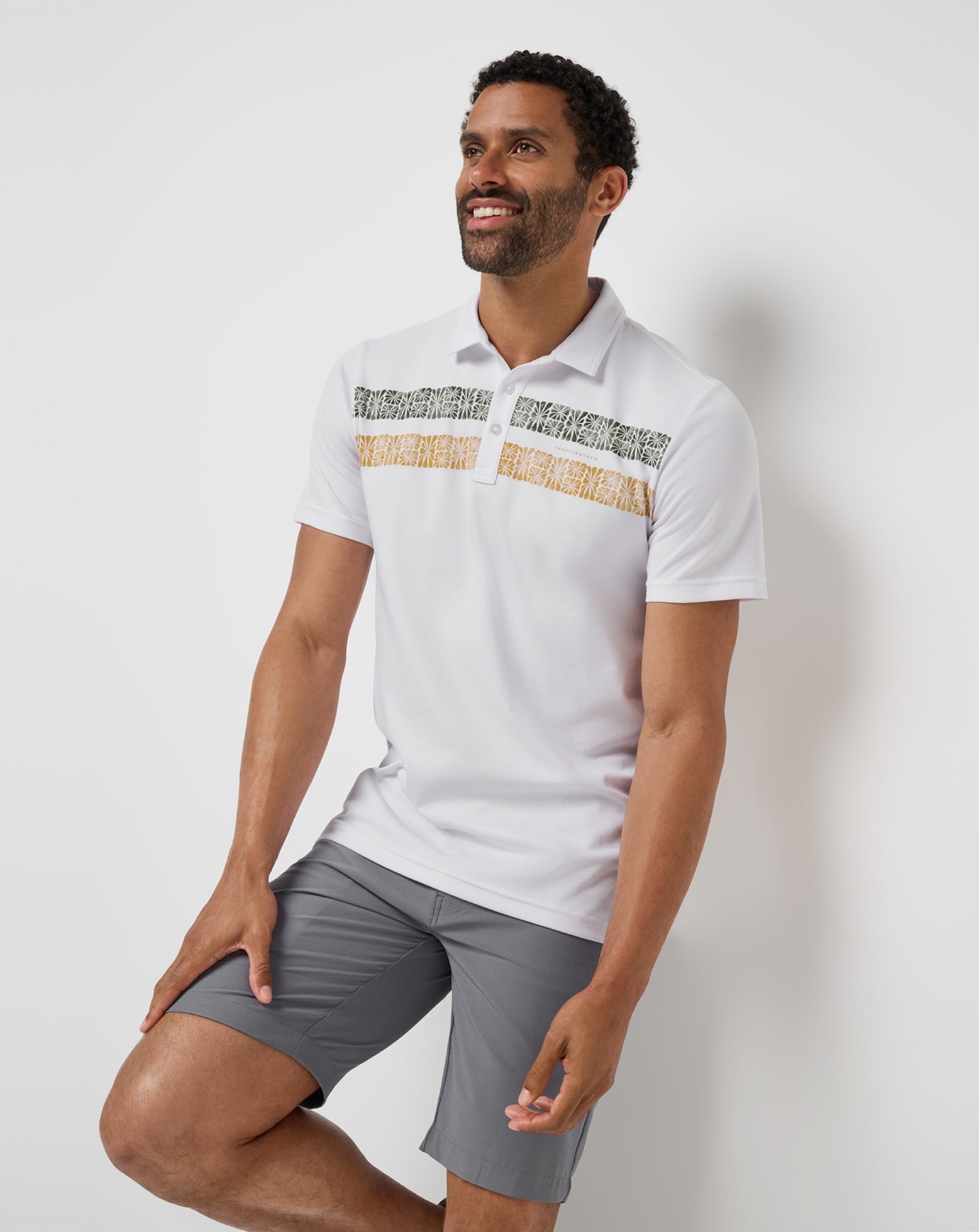 Perfect Memory Polo Men/White
