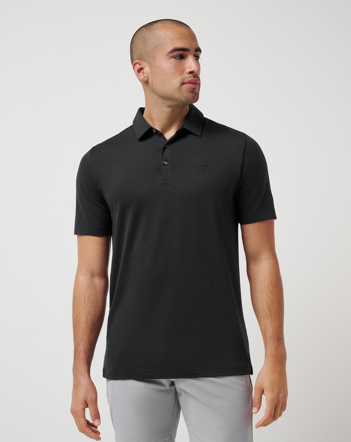 Featherweight Polo Men|Golf/Black