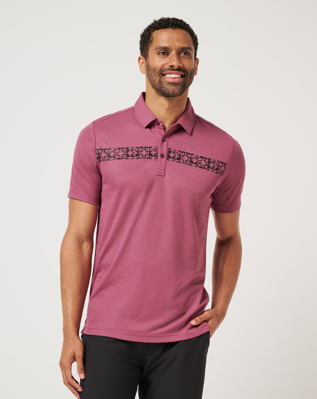 Bungee Jump Polo Men/Damson