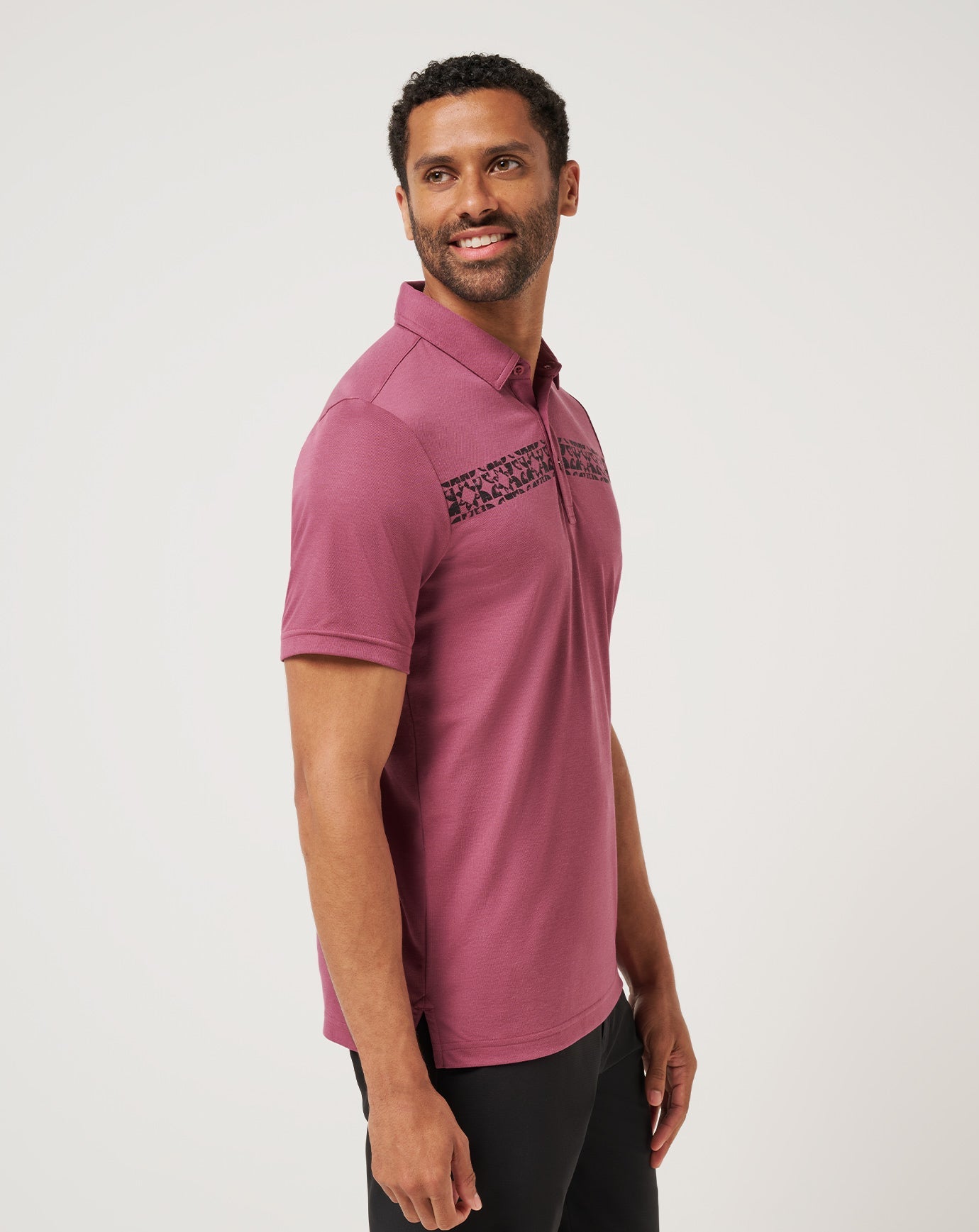Bungee Jump Polo Men/Damson