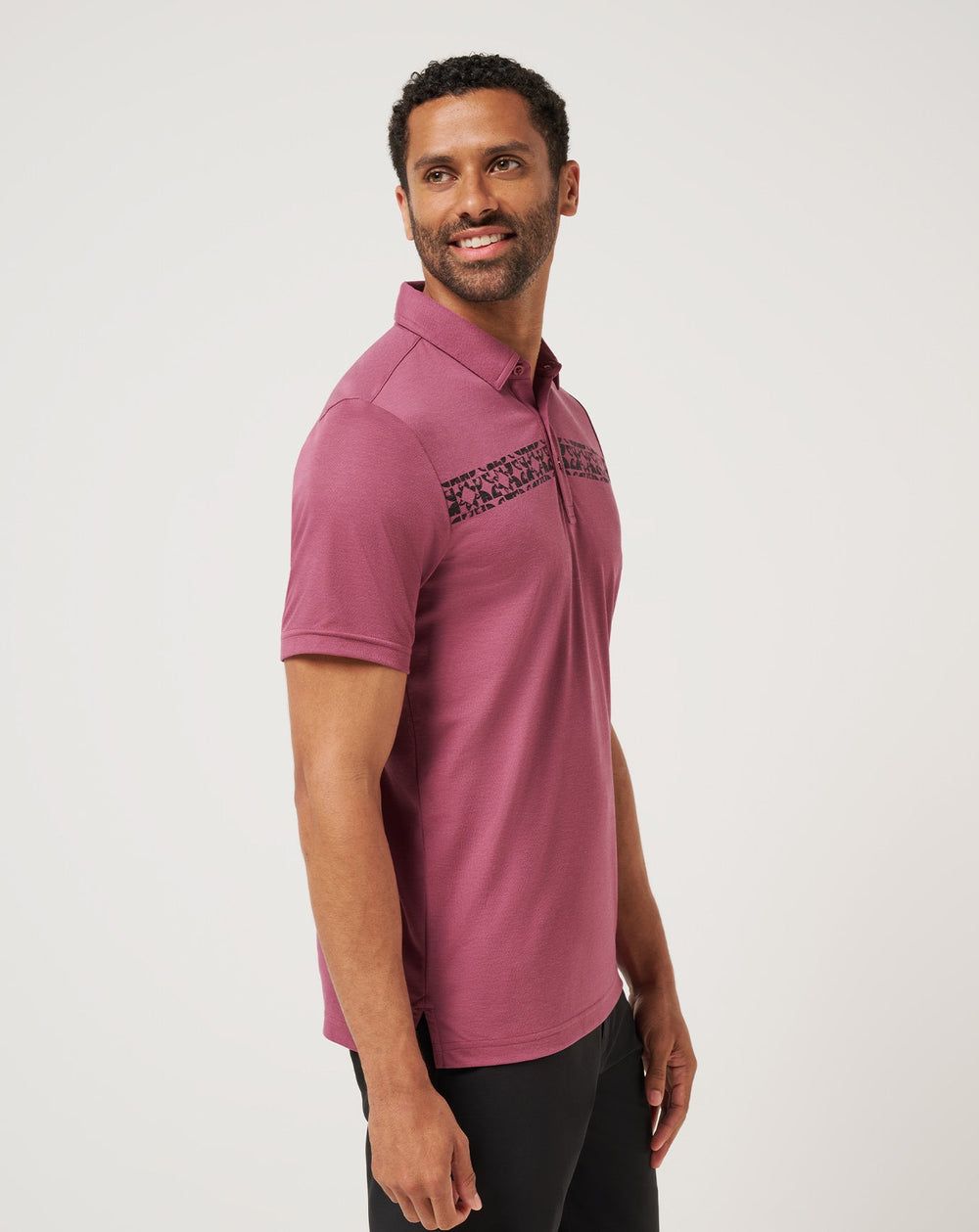 Bungee Jump Polo Men/Damson
