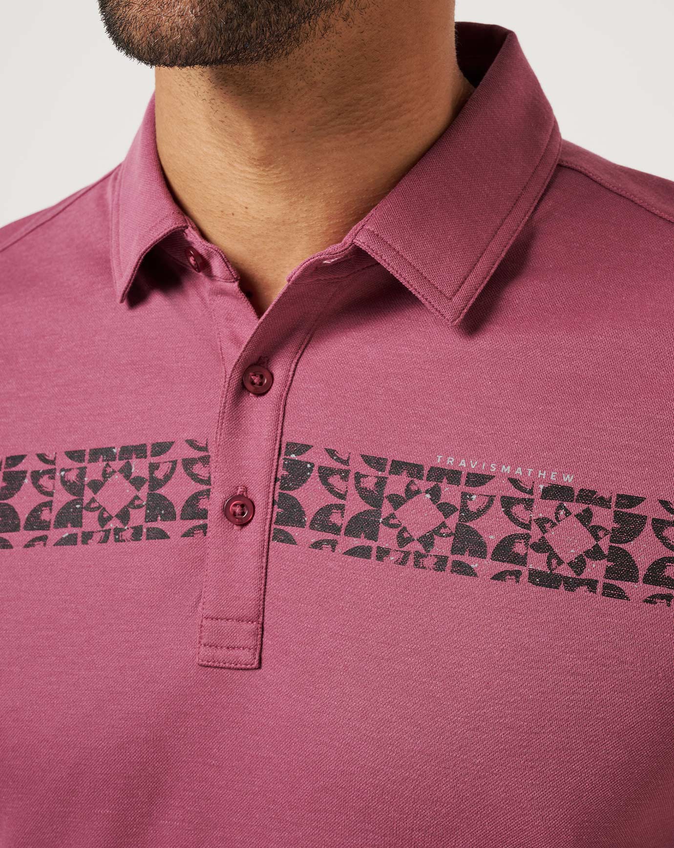 Bungee Jump Polo Men/Damson