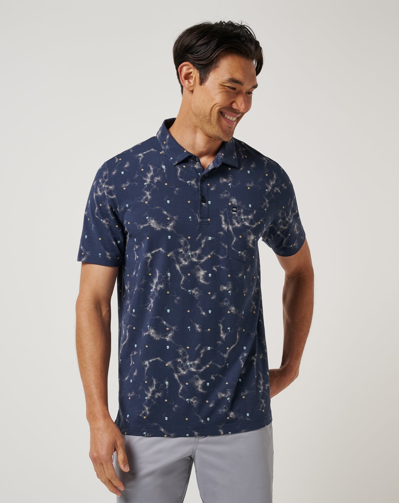 Beach Town Polo Men|Golf/Total Eclipse