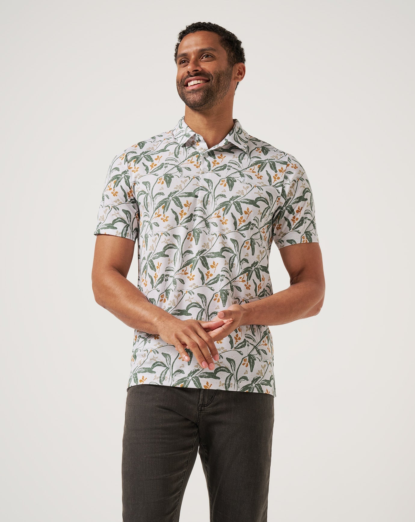 Relationship Status Polo Men/White