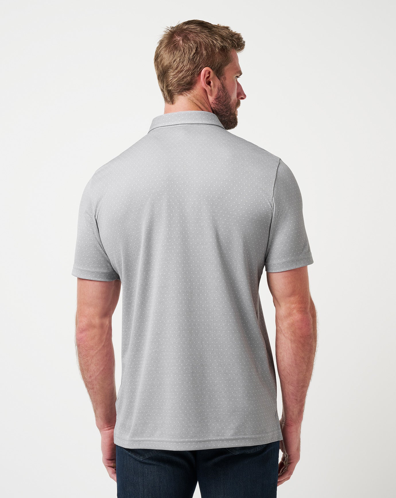 Handsome Town 3.0 Polo Men/Heather Light Grey
