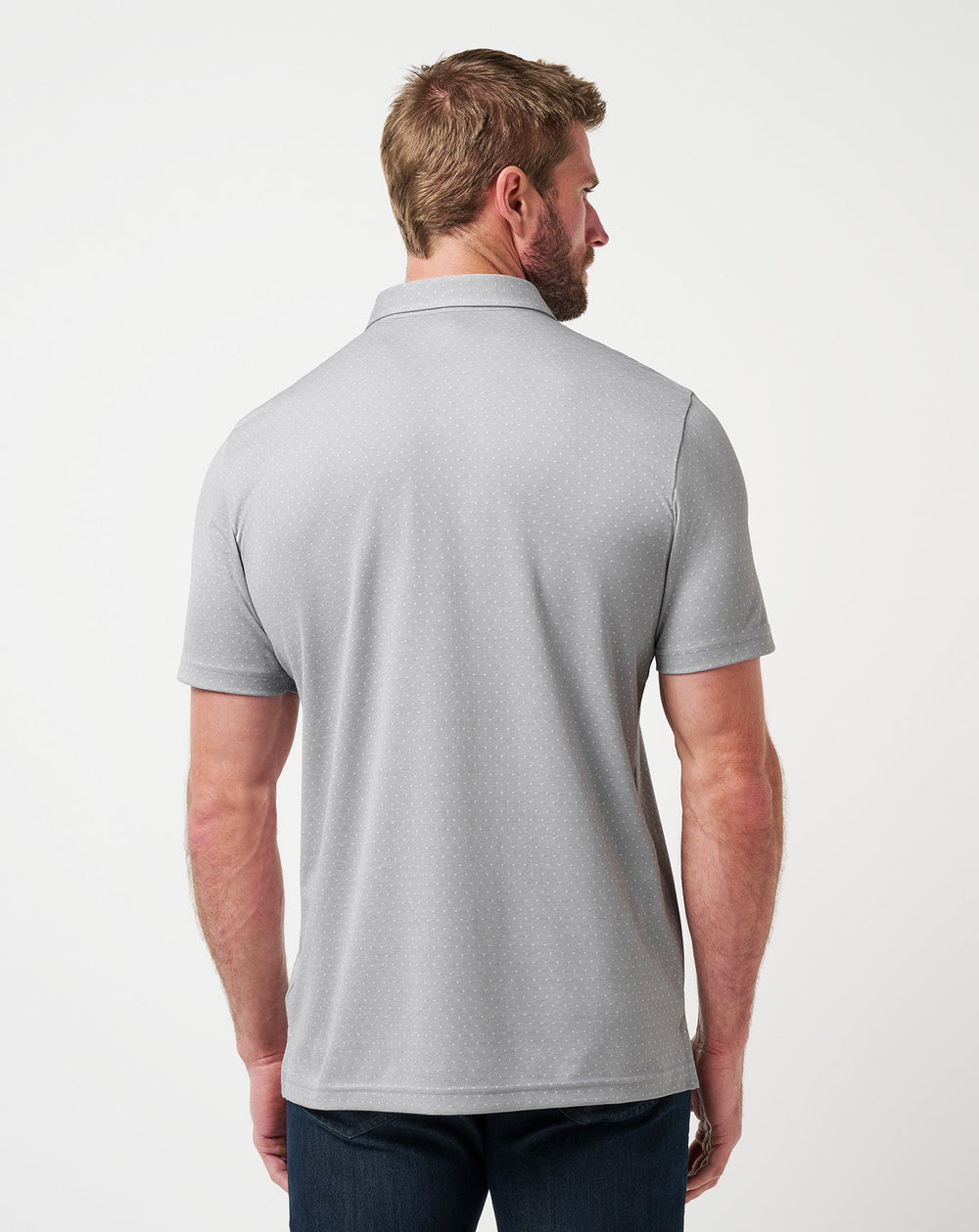 Handsome Town 3.0 Polo Men/Heather Light Grey