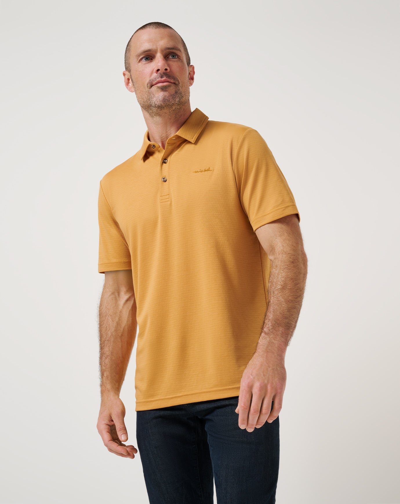 The Zinna 2.0 Polo Men/Spruce Yellow