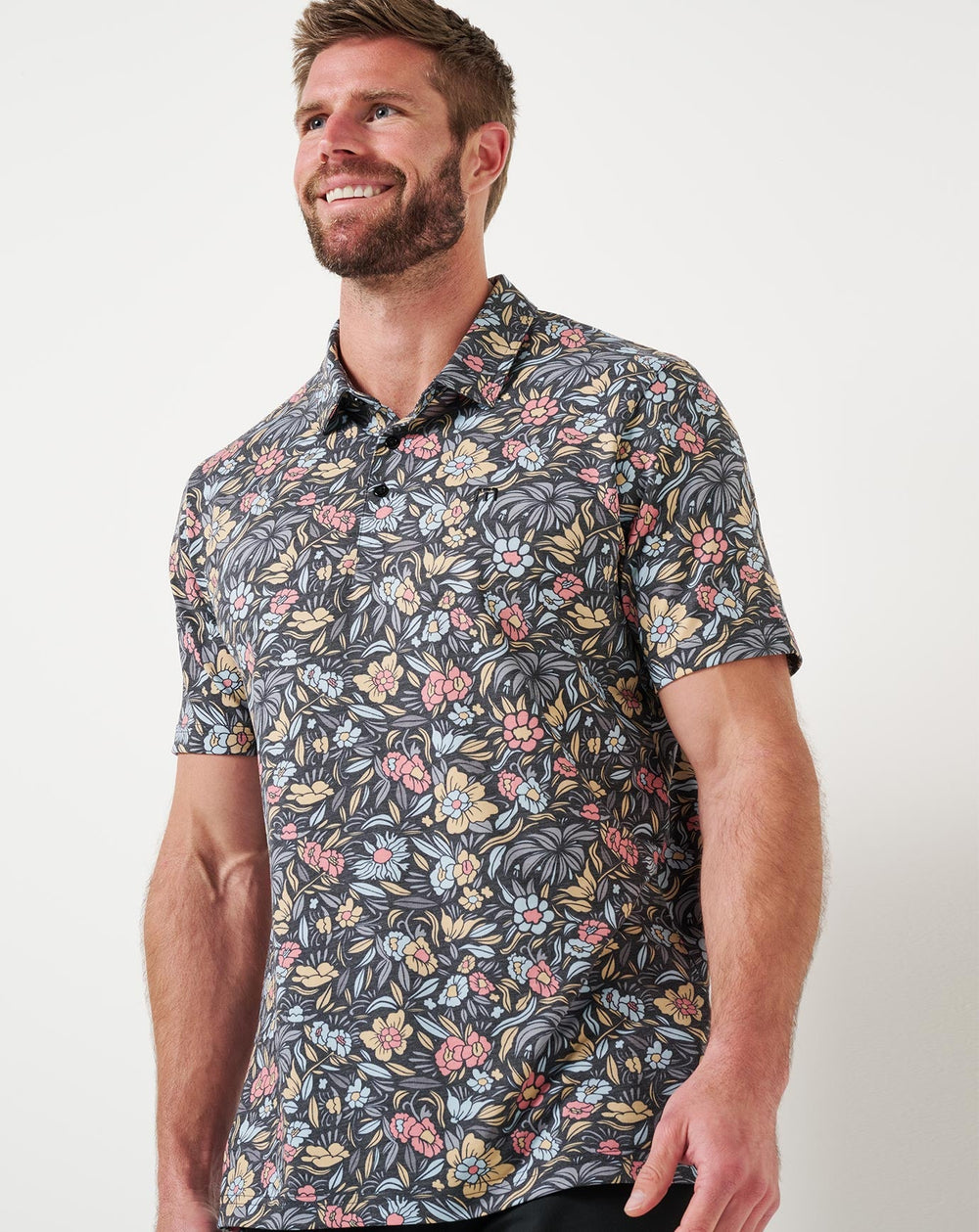 Featherweight Day Cruise Polo Men/Black