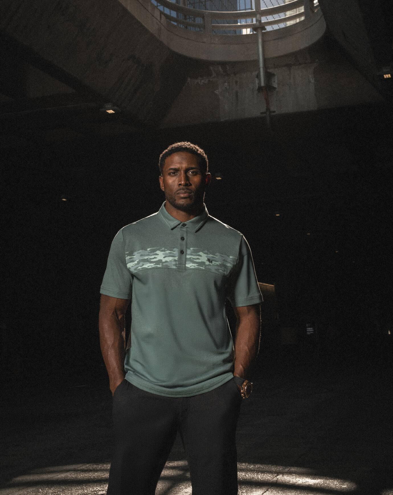 Stealth Handoff Polo Men|New/Balsam Green