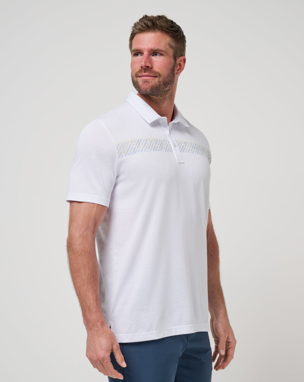 Landline Polo Men/White