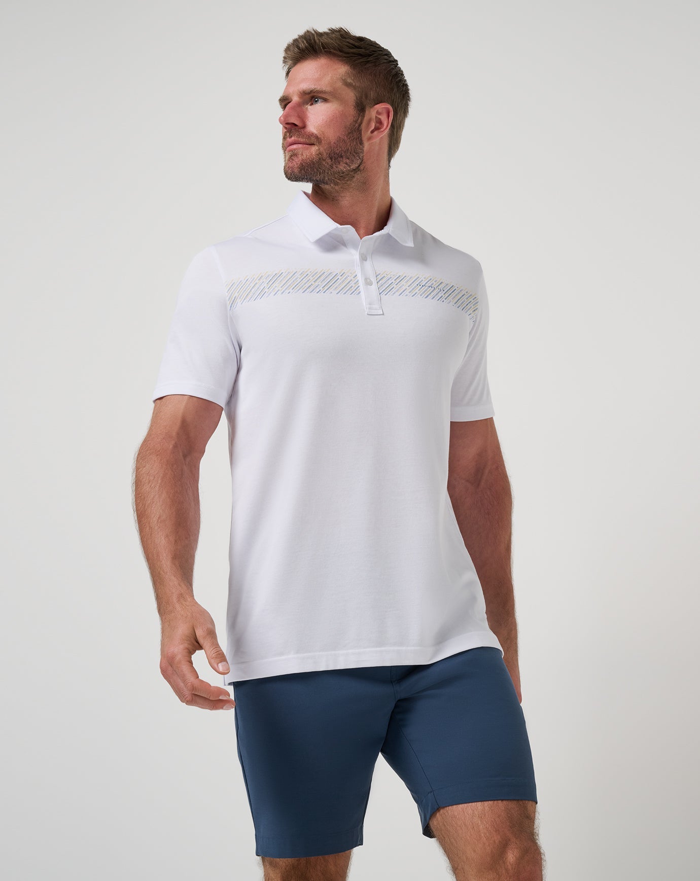 Landline Polo Men/White