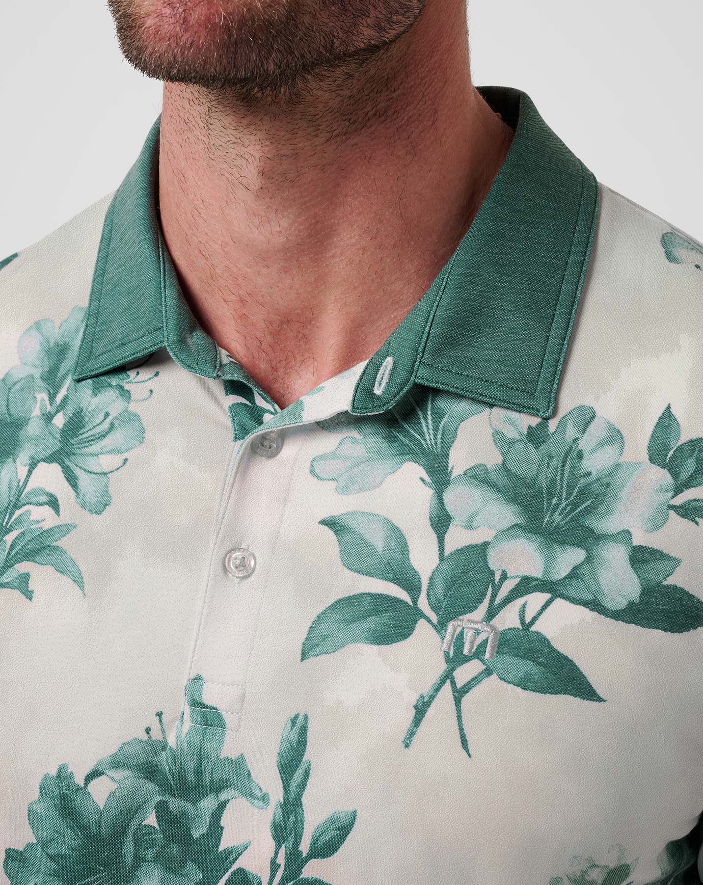 Featherweight Magnolia Polo Men|Golf/Moonbeam