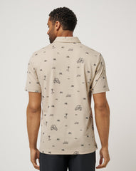 Golf Sucks Polo Men|Golf/Italian Sand