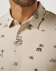 Golf Sucks Polo Men|Golf/Italian Sand