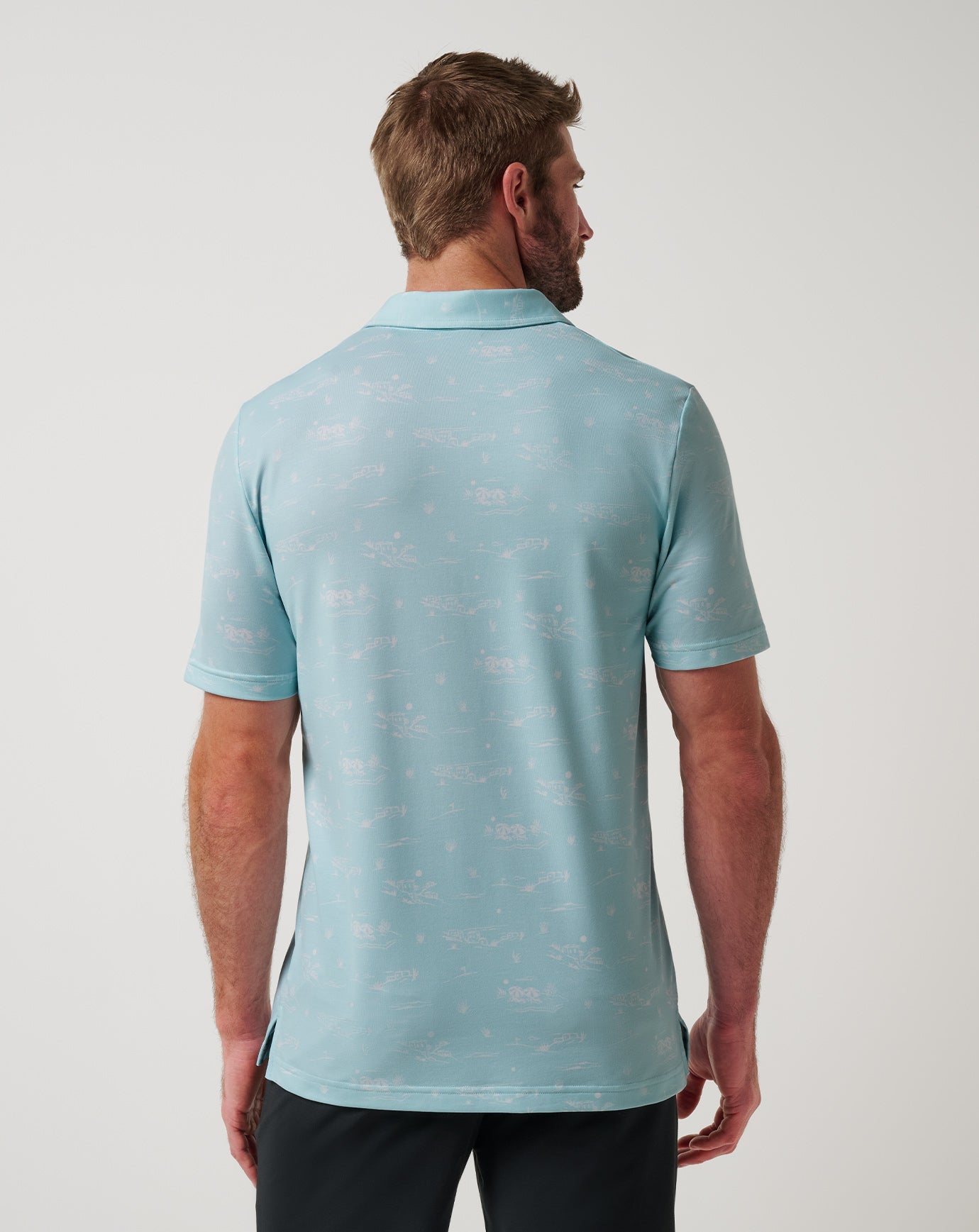 Featherweight City Polo Men/Cory Blue