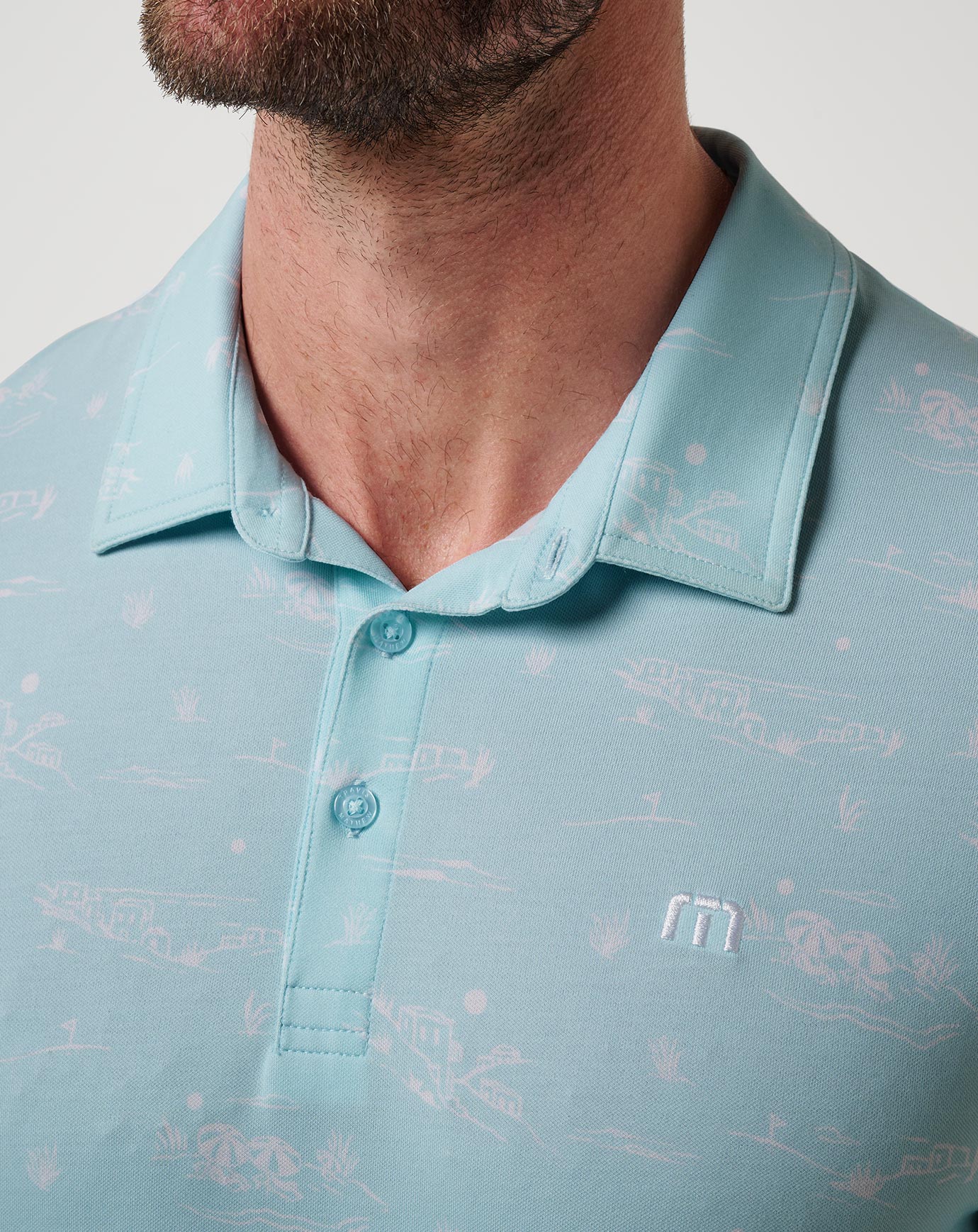 Featherweight City Polo Men/Cory Blue
