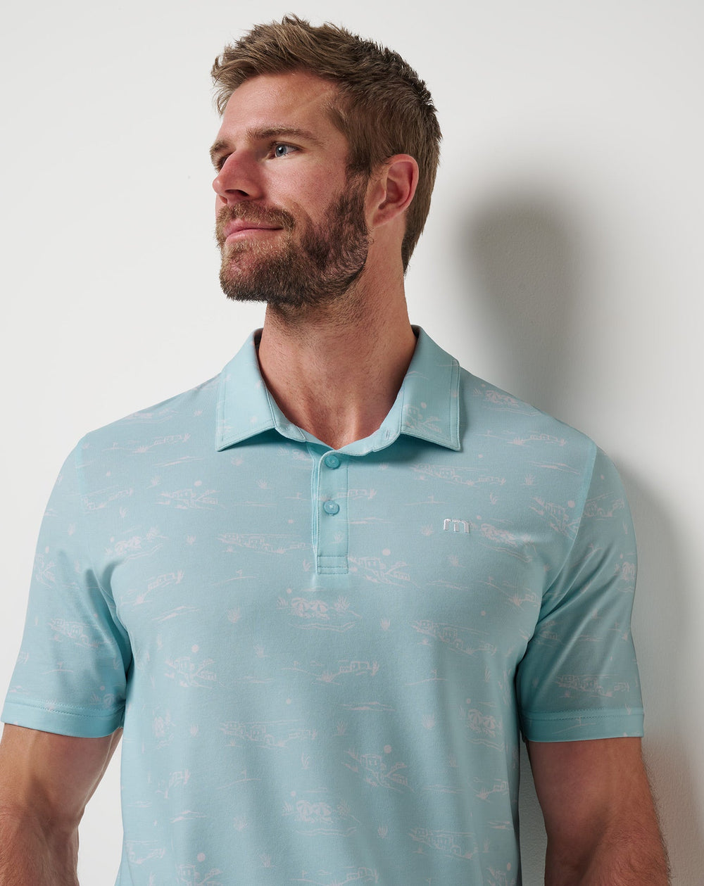Featherweight City Polo Men/Cory Blue