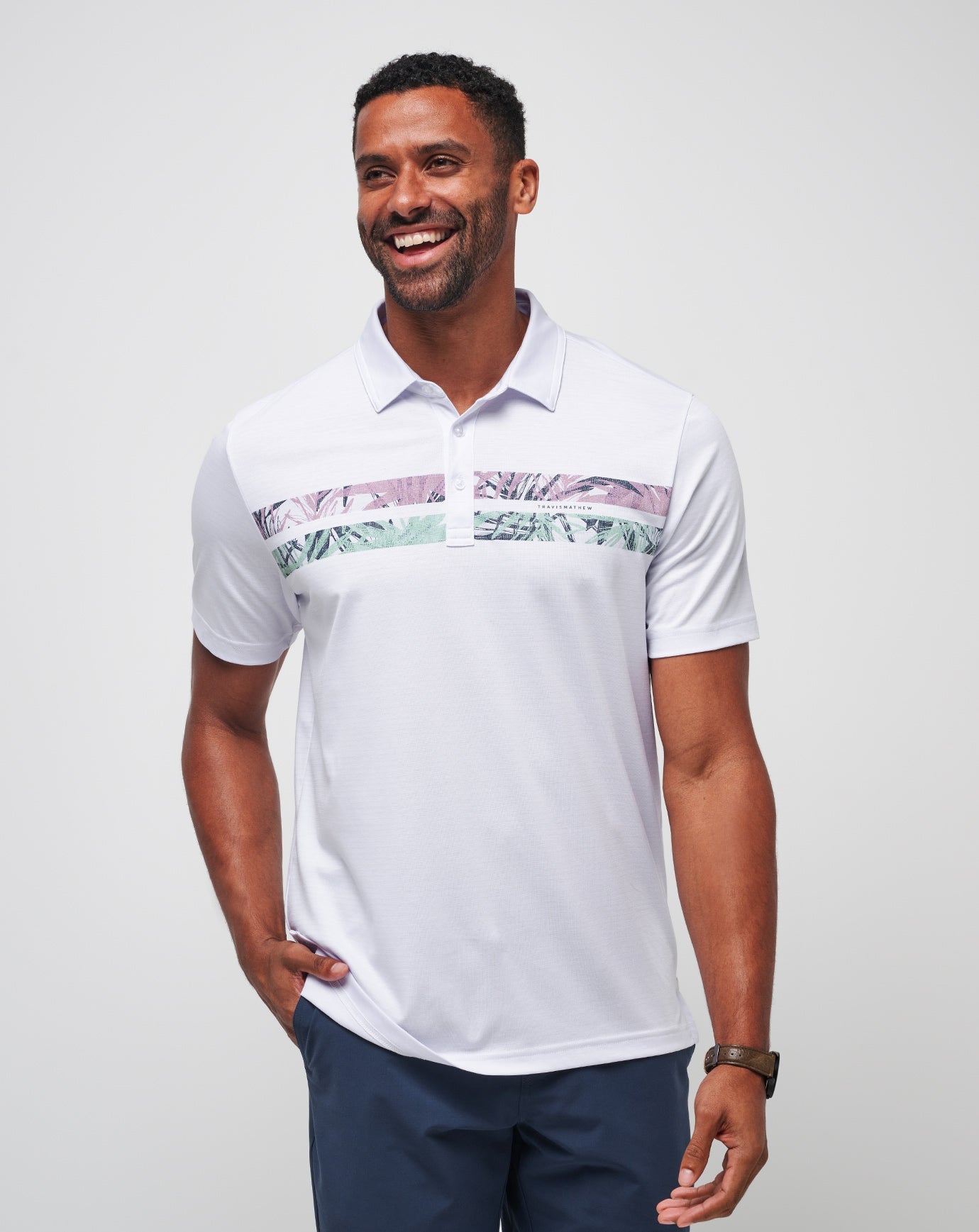Sand Shaker Polo Men/White