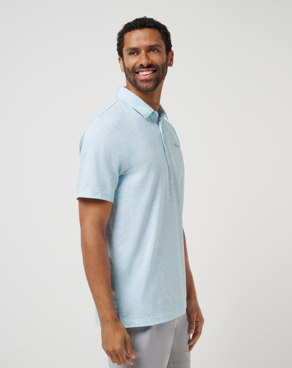 Clean Ice Polo Men|New/Cory Blue