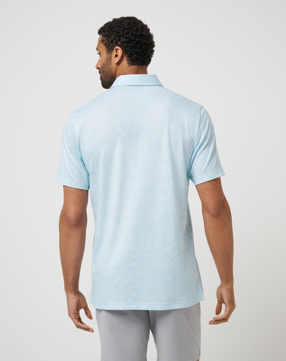 Clean Ice Polo Men|New/Cory Blue