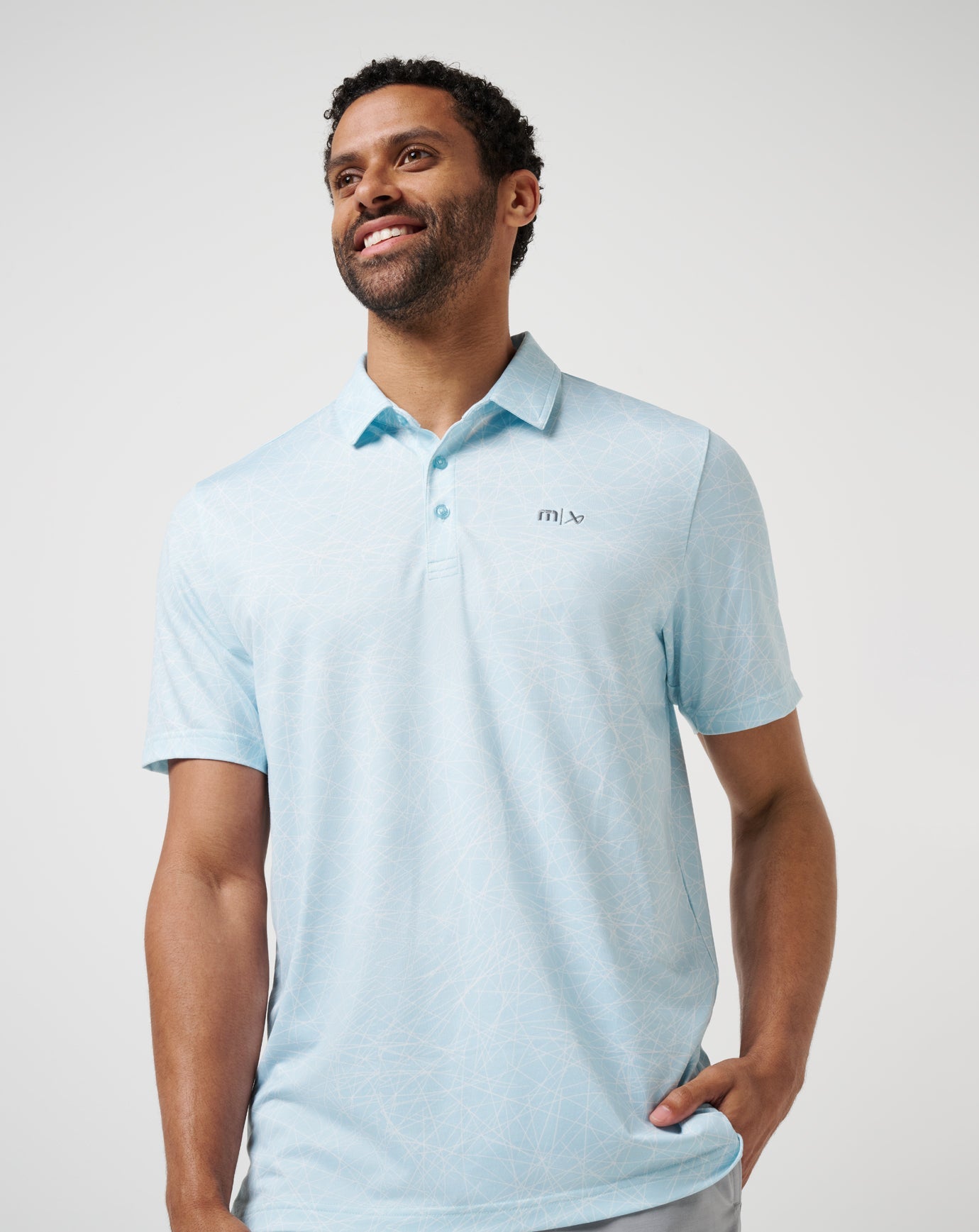 Clean Ice Polo Men|New/Cory Blue