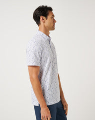 Crystal Sea Polo Men/White