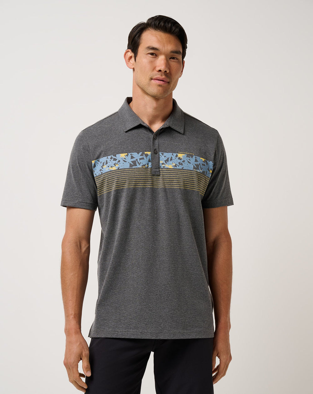 Midnight Train Polo Men/Heather Black