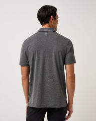Midnight Train Polo Men/Heather Black