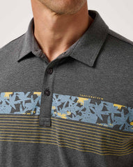 Midnight Train Polo Men/Heather Black