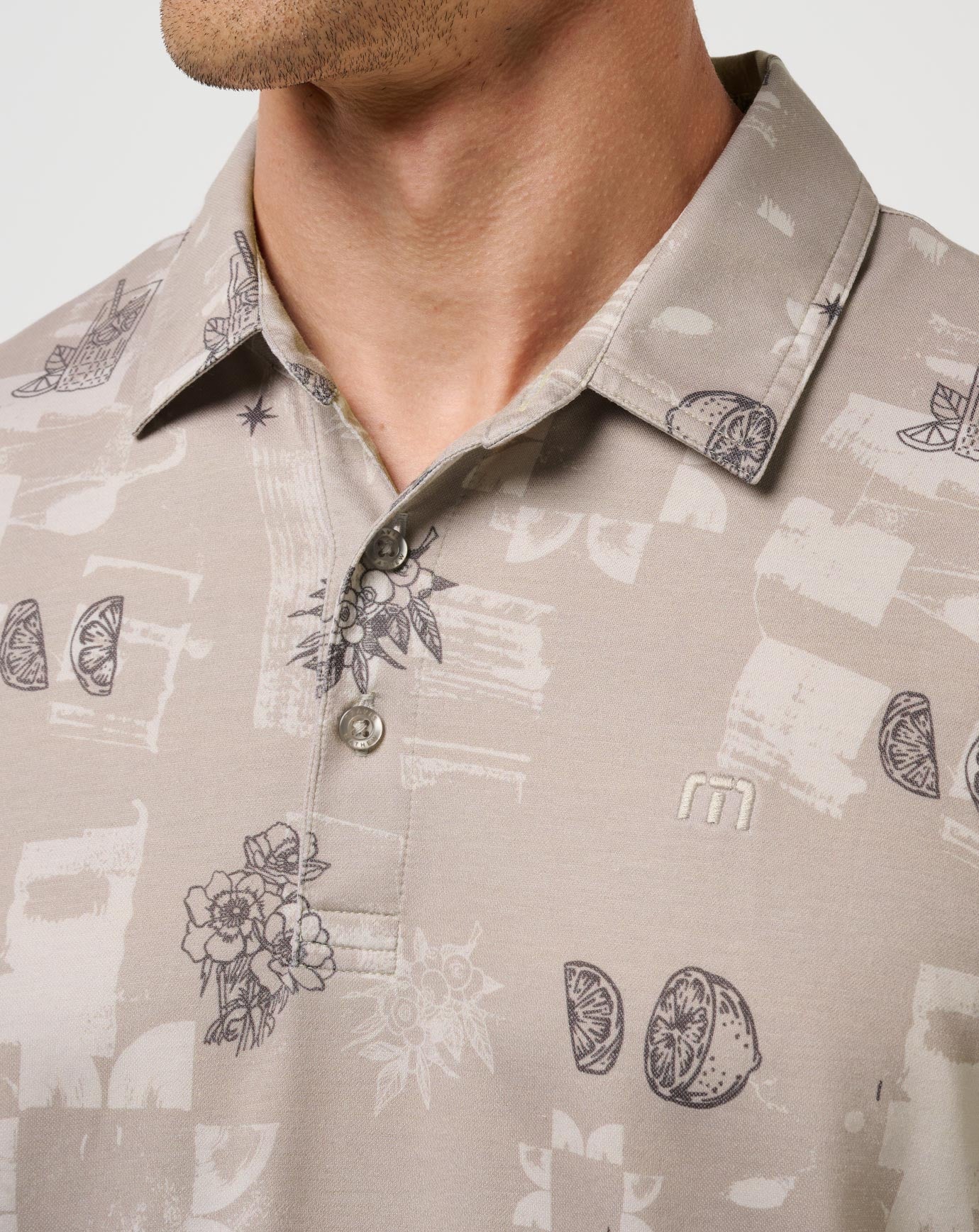 Featherweight Spritz Polo Men|Golf/Island Fossil