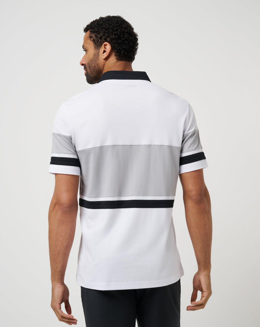 Body Check Polo Men|New/White