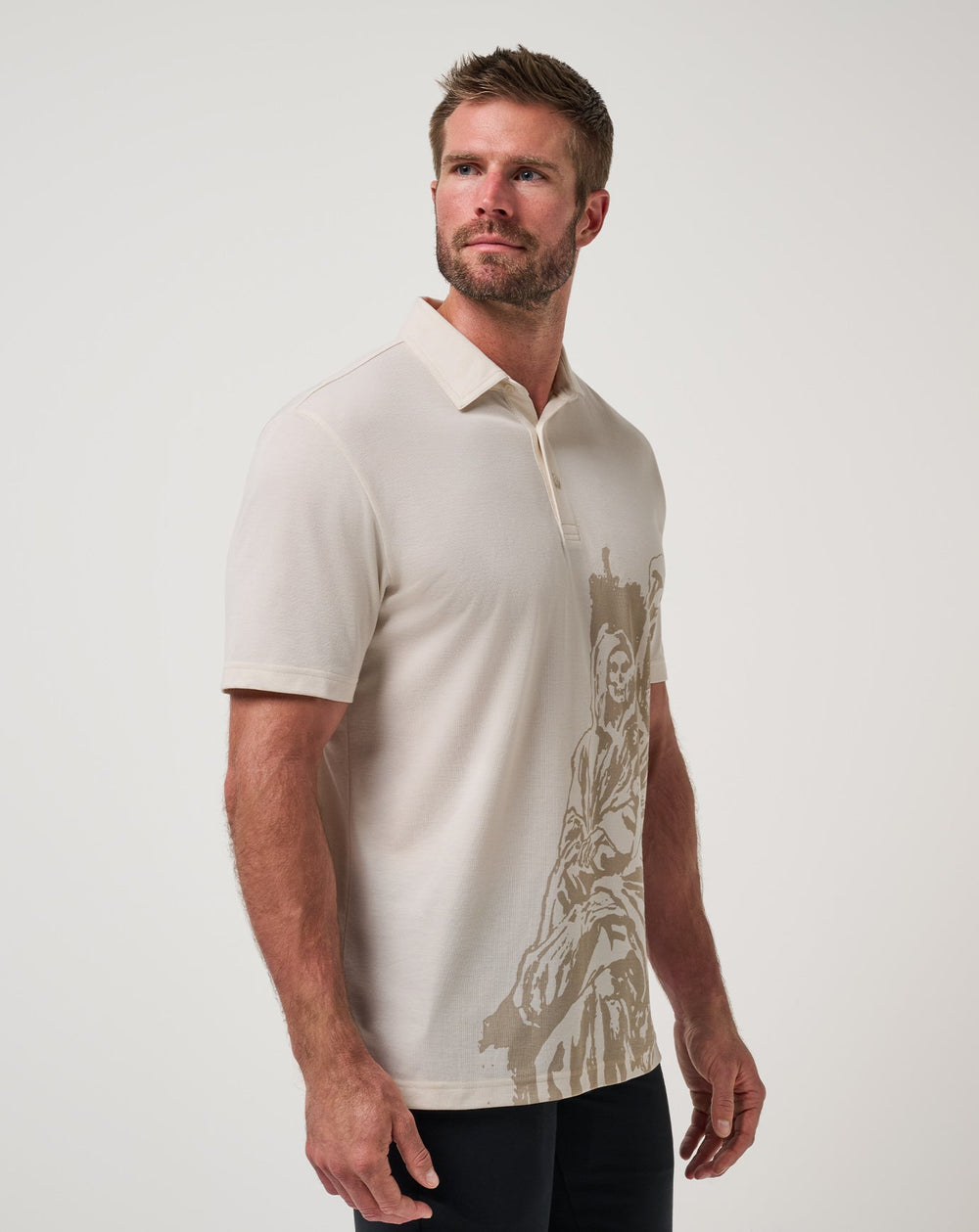 Drumbeat Polo Men/Moonbeam