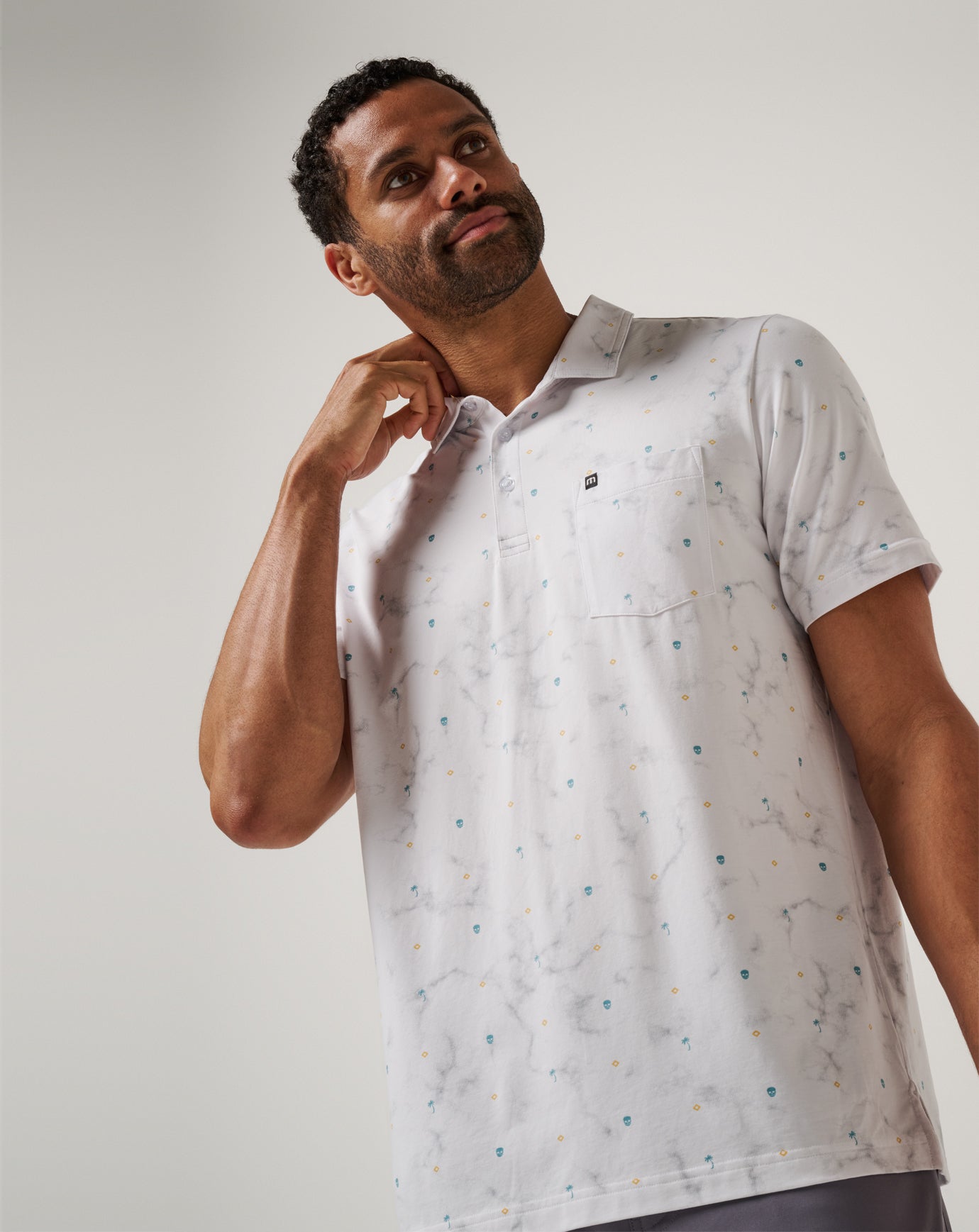 Beach Town Polo Men|Golf/White