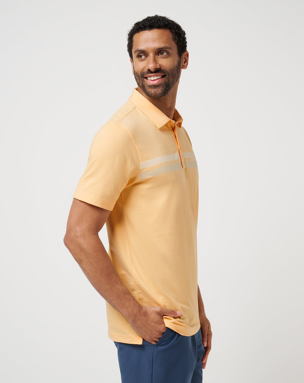 One Timer Polo Men|New/Apricot