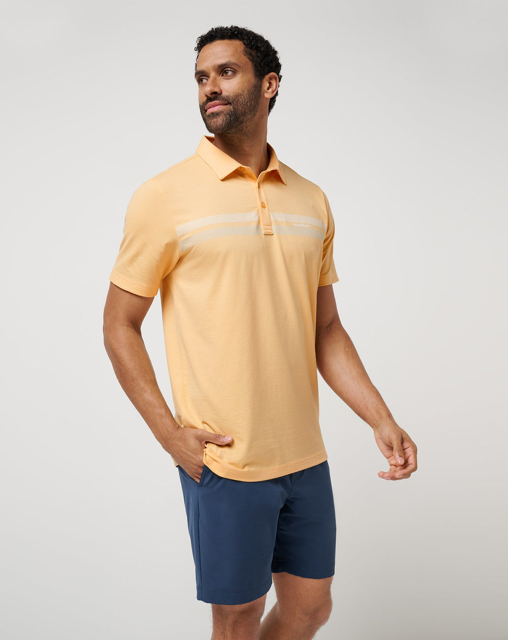 One Timer Polo Men|New/Apricot
