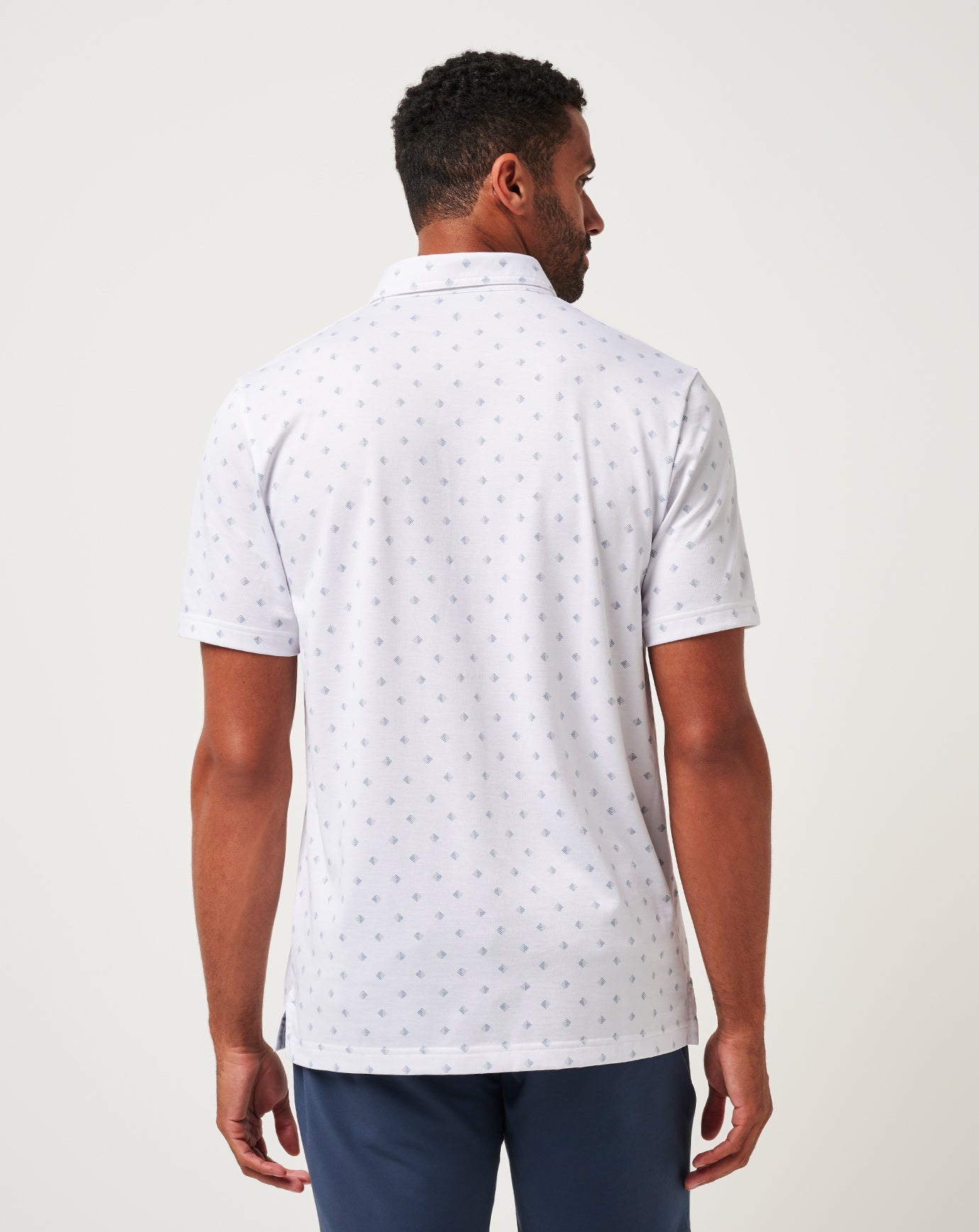 Saturday Night Stay Polo Men|Golf/White