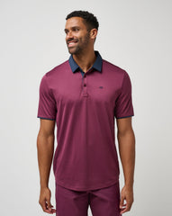 Home Game Polo Men|New/Mauve Wine