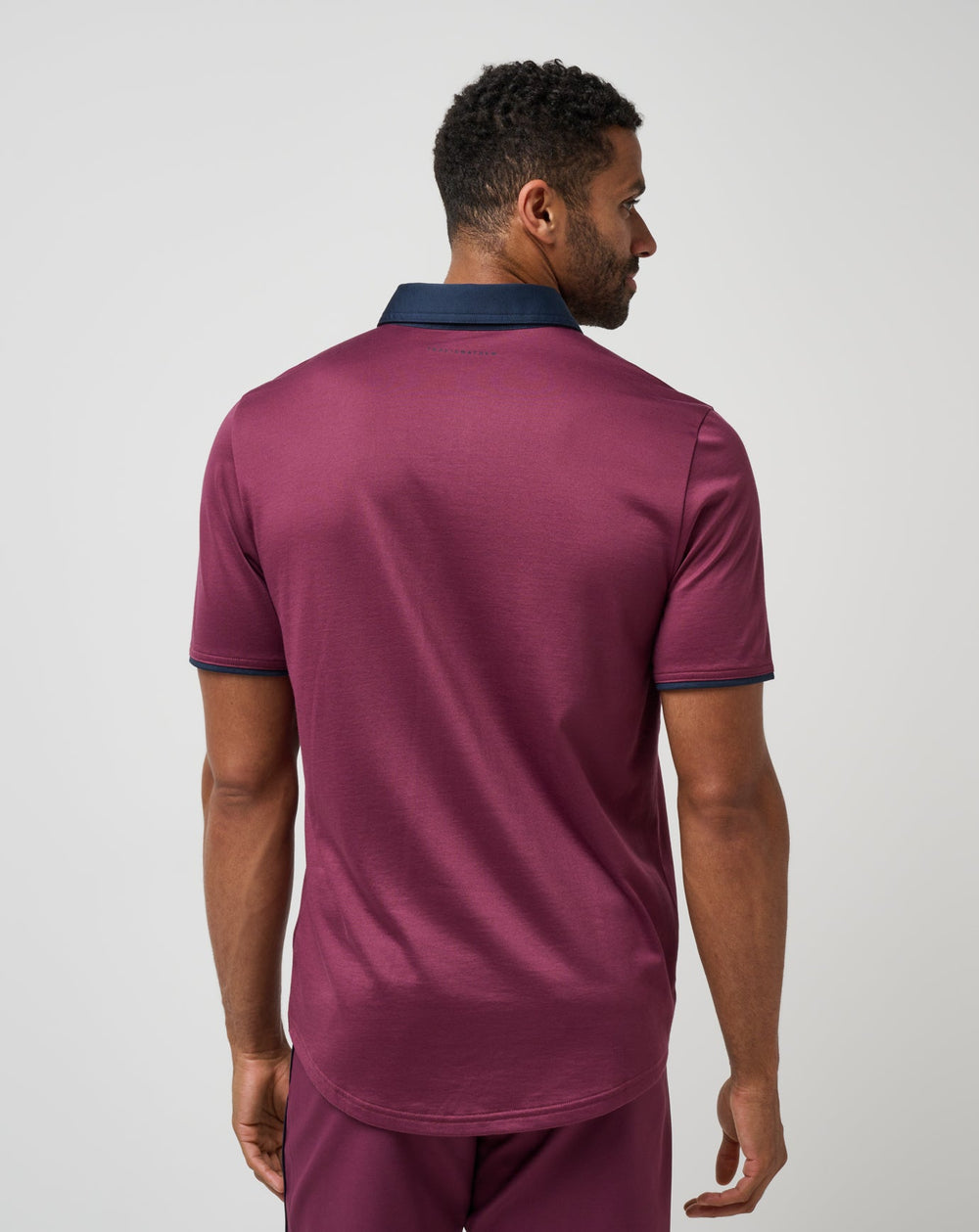 Home Game Polo Men|New/Mauve Wine
