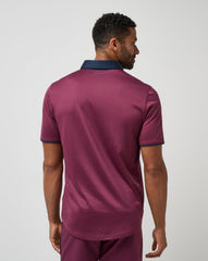 Home Game Polo Men|New/Mauve Wine