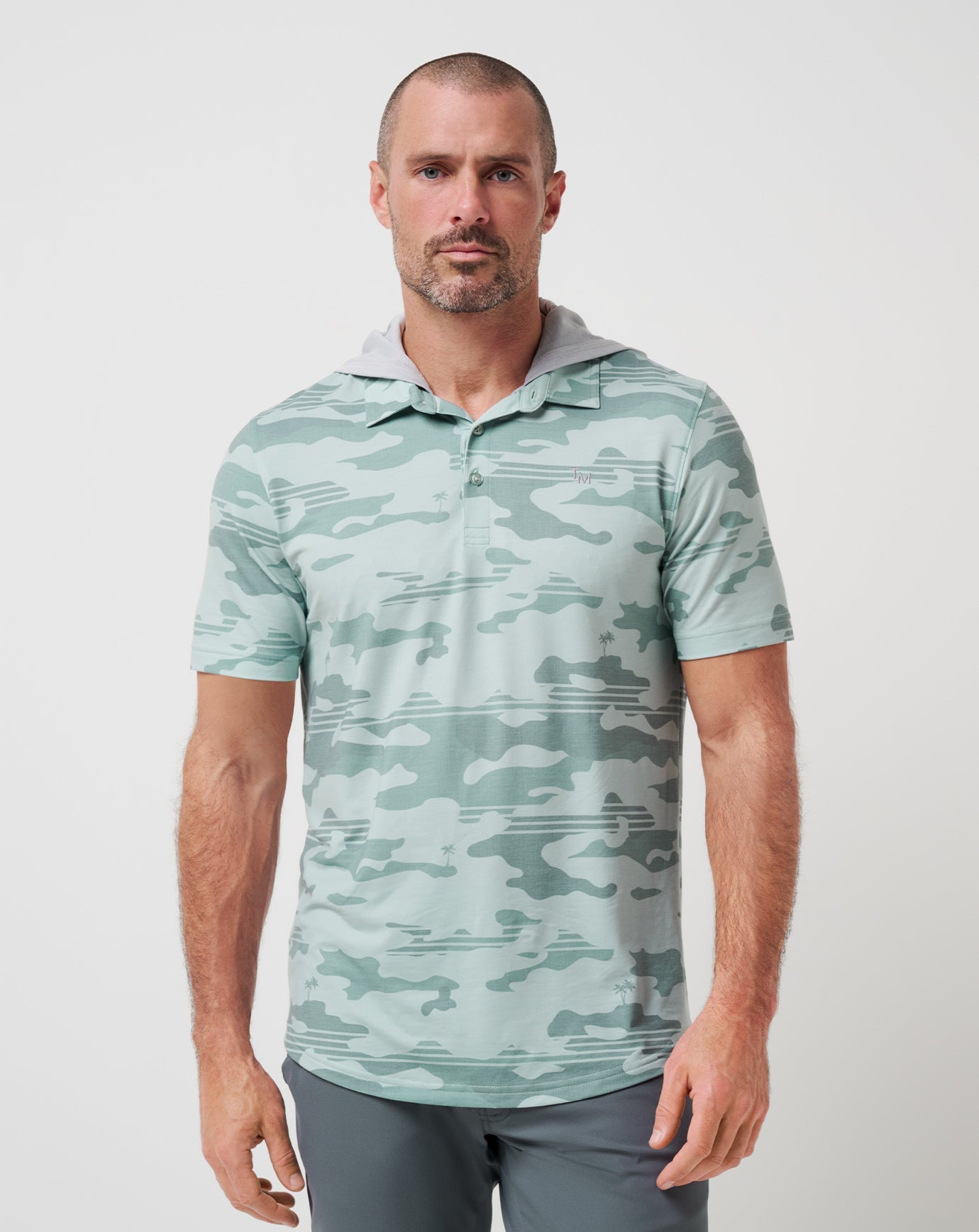 Featherweight Stealth Polo Men|New/Gray Mist