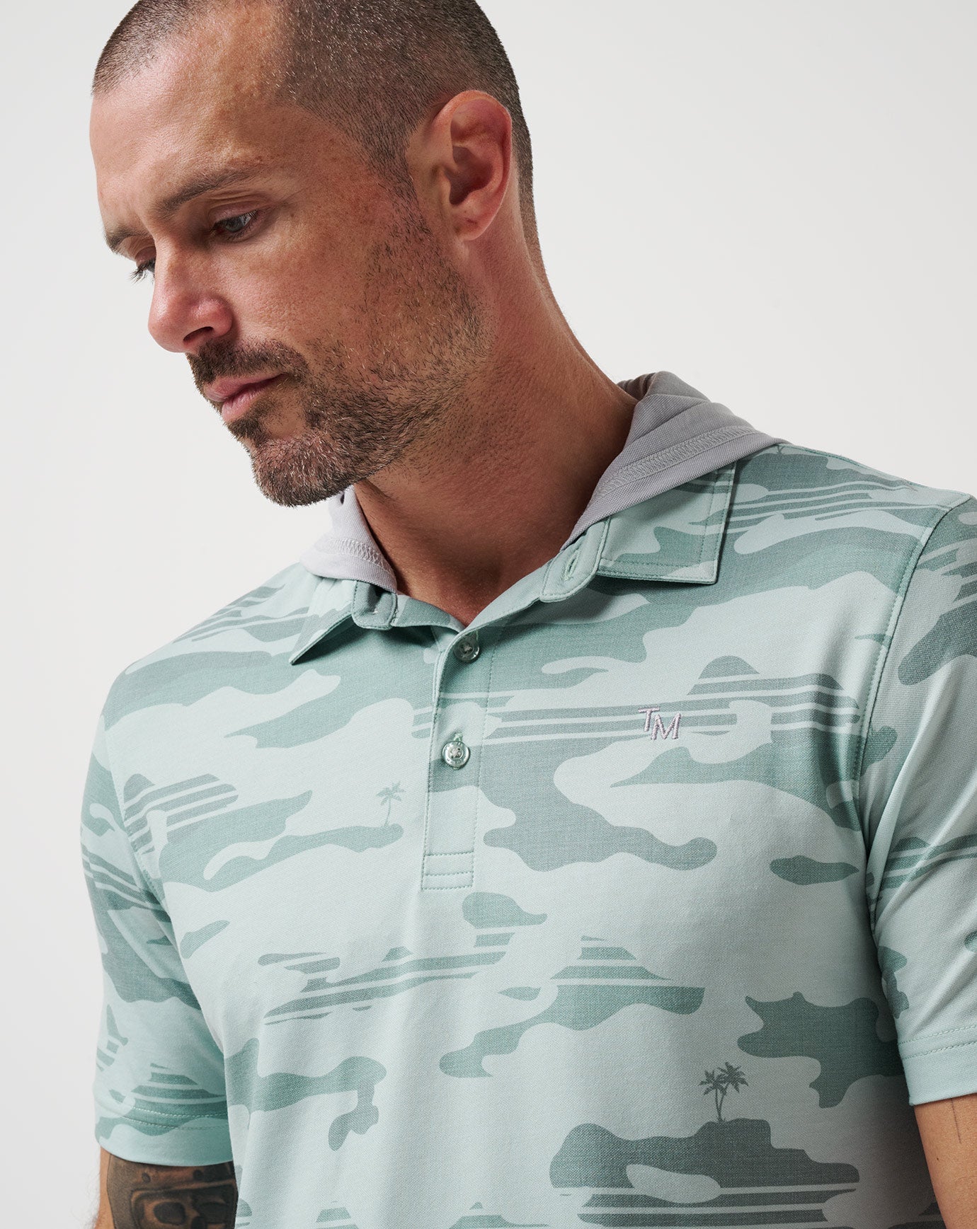 Featherweight Stealth Polo Men|New/Gray Mist