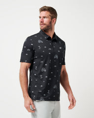 Golf Sucks Polo Men|Golf/Black
