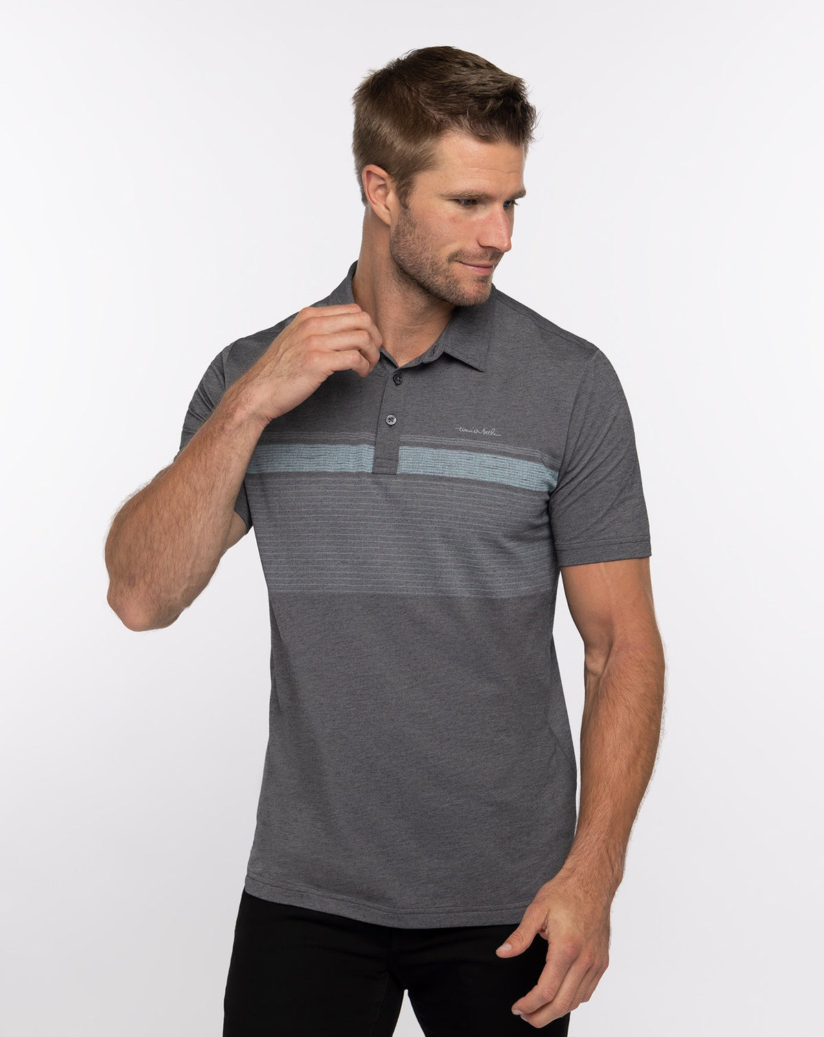 Endless Horizon Polo Men/Heather Dark Grey
