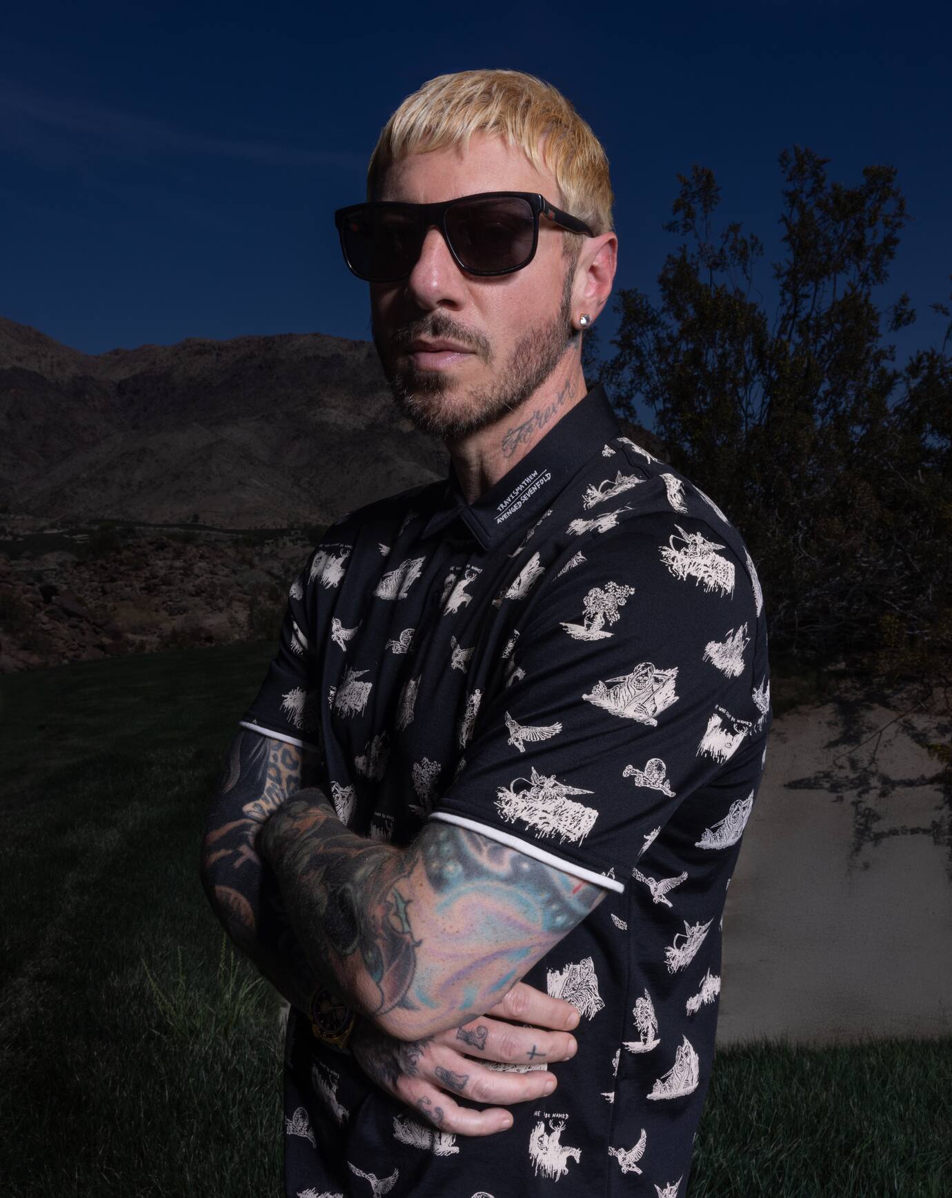 City Of Evil Polo Men/Black